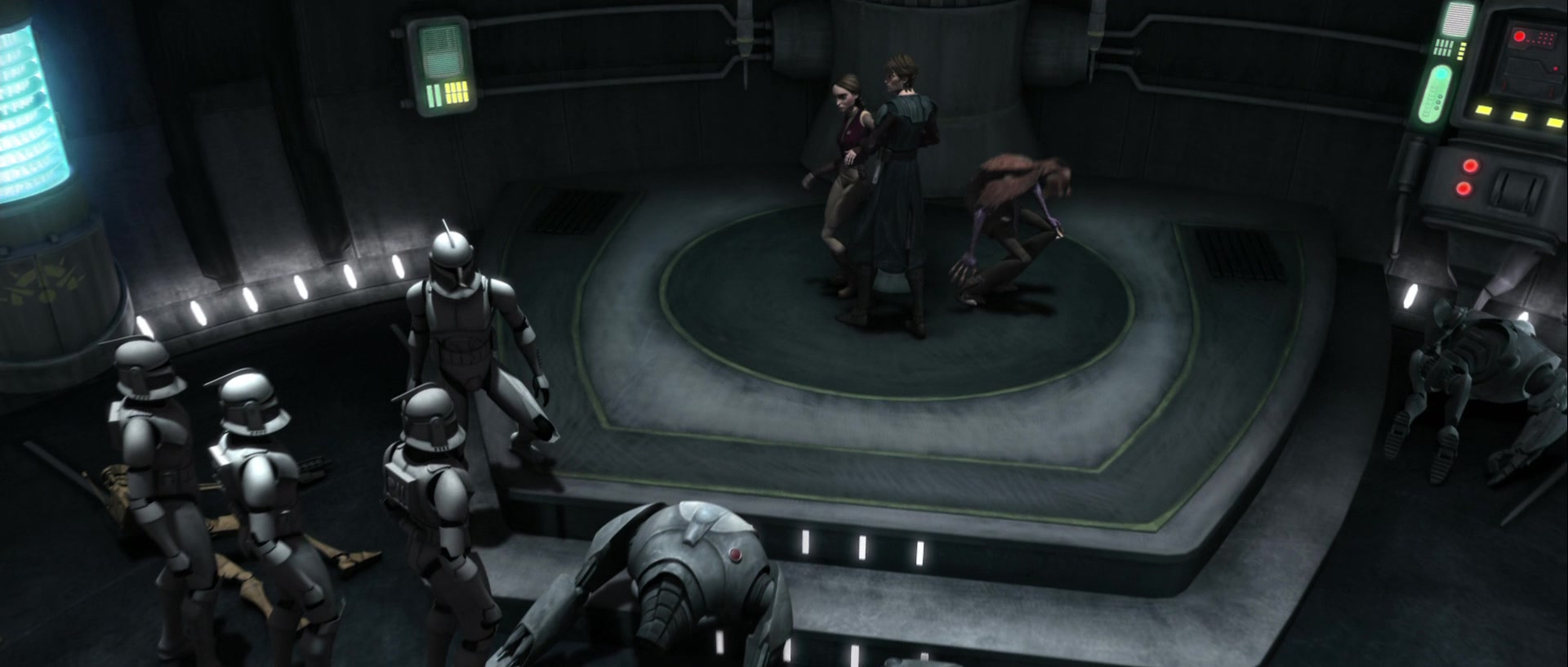 [ cap-that.com ] Star Wars: Clone Wars 117 Blue Shadow Virus ...