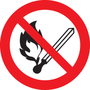 Dilarang Menyalakan Api