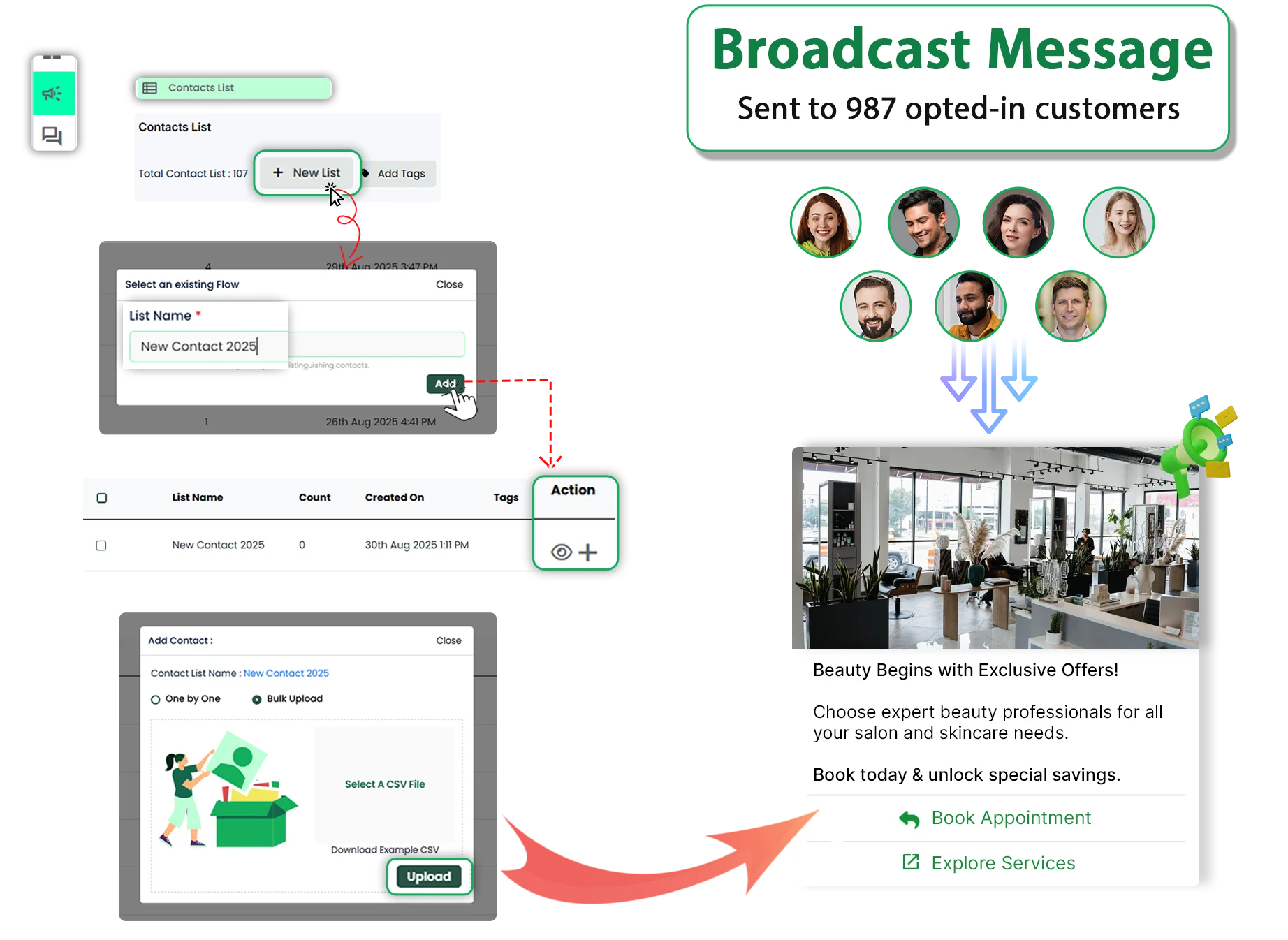 Bulk Broadcast