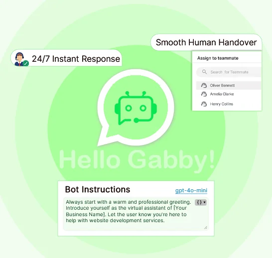 WhatsApp AI Chatbot Features