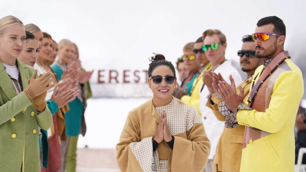 Fashionshow im Himalaya Fashionshow im Himalaya