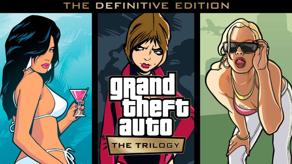 Das Titelbild der GTA The Trilogy: The Definitive Edition