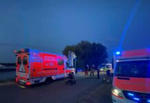 Vater mit vier Kindern aus dem Rhein gerettet