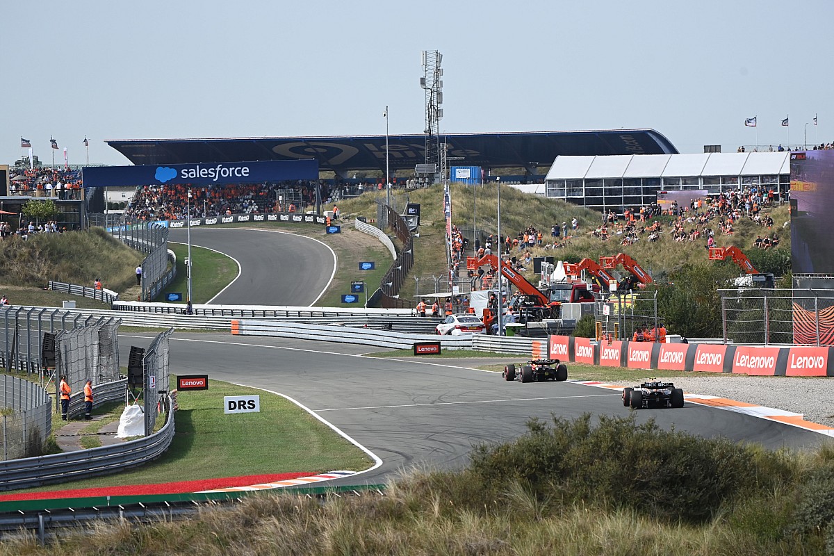 What time is F1 qualifying today in the Netherlands (Zandvoort) Padeye