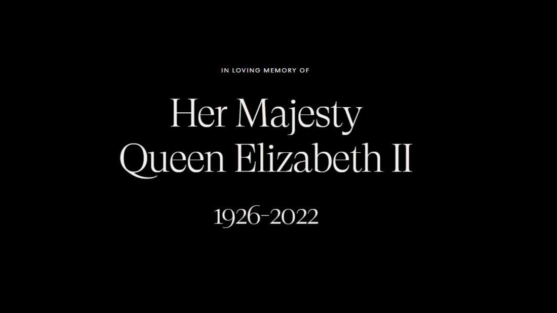 Die Homepage seiner Stiftung Archewell ließ Prinz Harry mit einem Tribut an die Queen ersetzen.