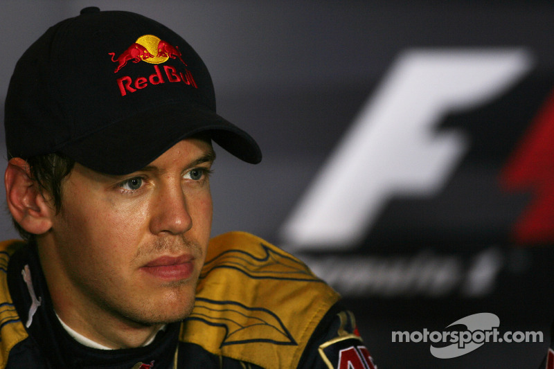 El autor de la pole Sebastian Vettel