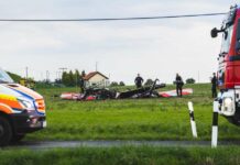Flugzeugabsturz in Gera/Thüringen