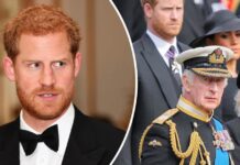 Schwächt Prinz Harry seine angekündigten Memoiren ab und erhält dafür von König Charles III. Titel für seine Kinder? (Fotomontage).