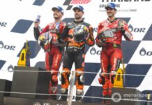 Jack Miller, Ducati Team, Miguel Oliveira, Red Bull KTM Factory Racing