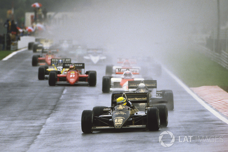 GP de Portugal, 1985 – Primera pole, primera victoria y dominio
