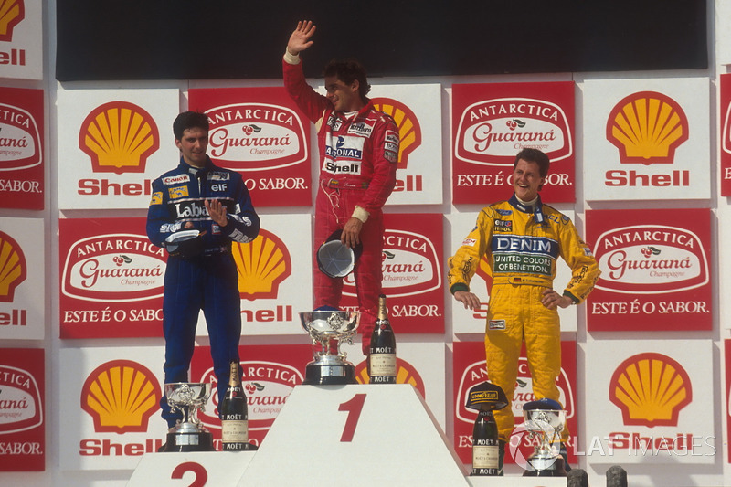 GP de Brasil, 1993 – Victoria apoteósica frente a la 'Torcida'