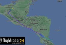 Flugzeug vor Costa Rica vermisst