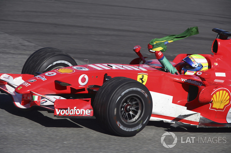 Ganador de la carrera Felipe Massa, Ferrari