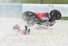 La caída de Jorge Martin, Pramac Racing