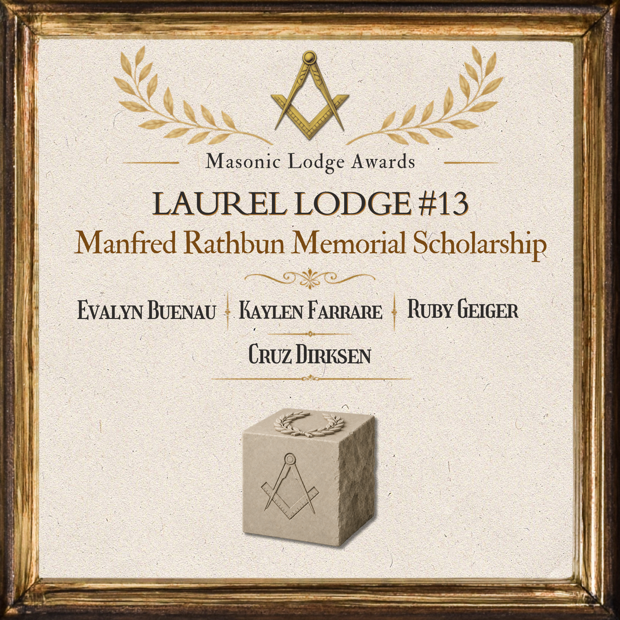 Sponsored recognition