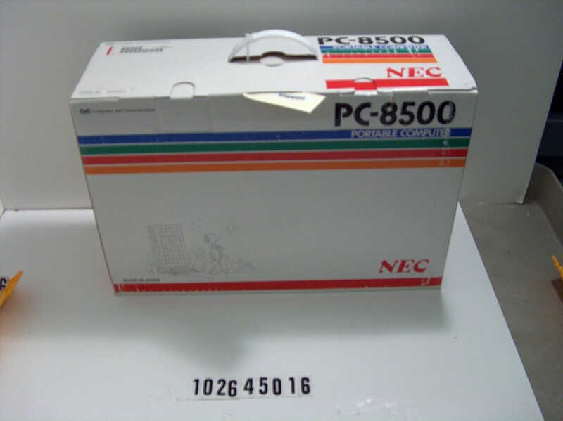NEC PC-8500 Laptop Portable Computer - Image 1