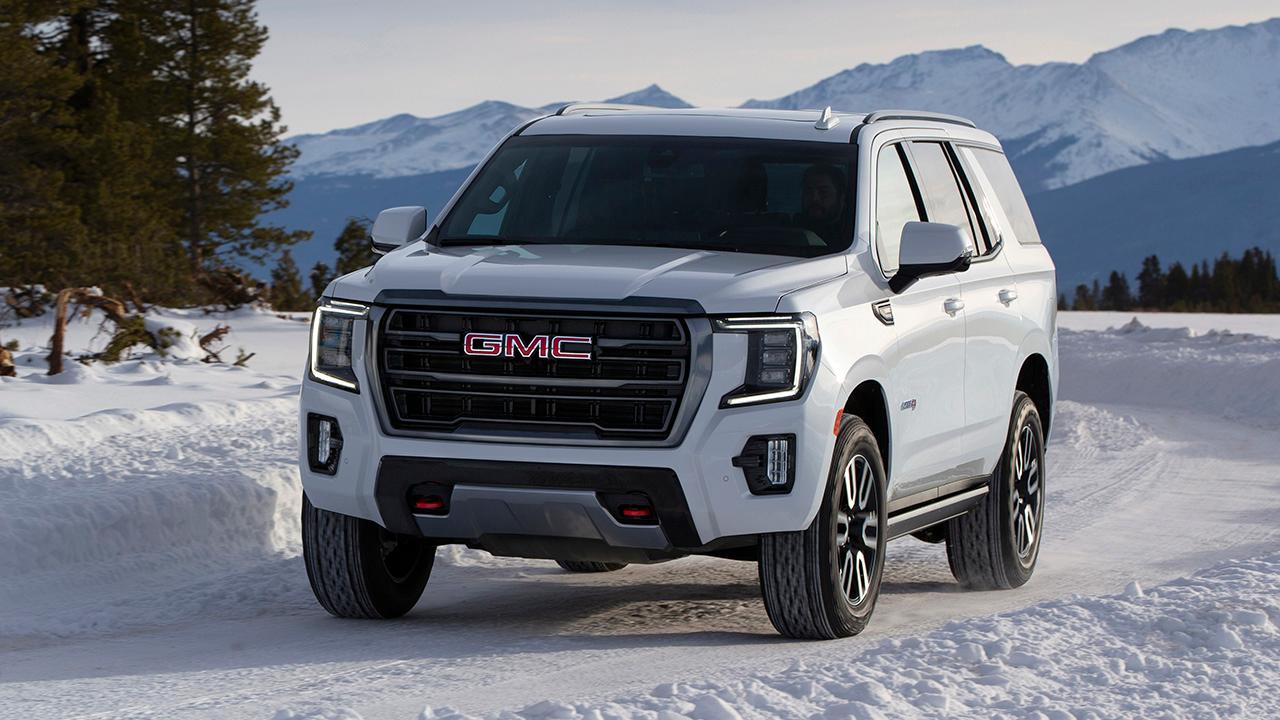 The 2021 GMC Yukon’s ‘Hurricane Turn’ mode spins it in place