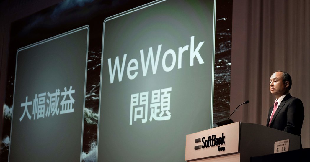 SoftBank Won’t Buy $3 Billion in WeWork Stock