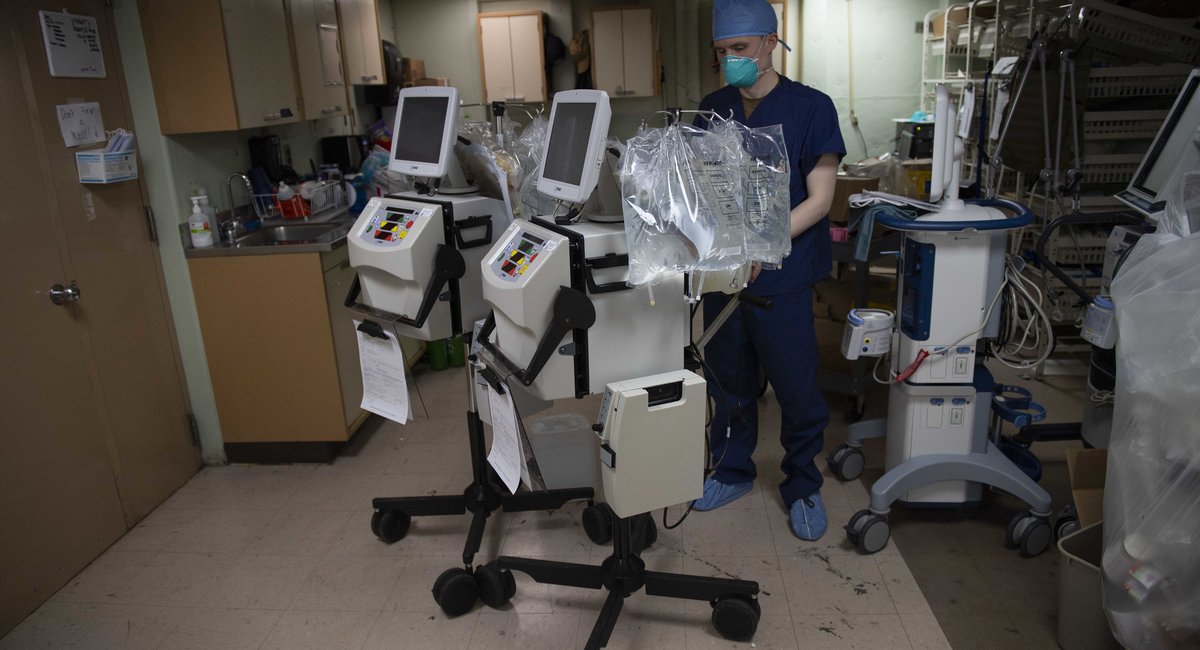A Shortage Is Looming, But Instead of Ventilators, Now It’s Dialysis Machines
