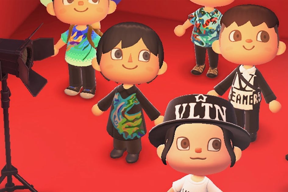 Top fashion houses are showing their latest designs in ‘Animal Crossing’