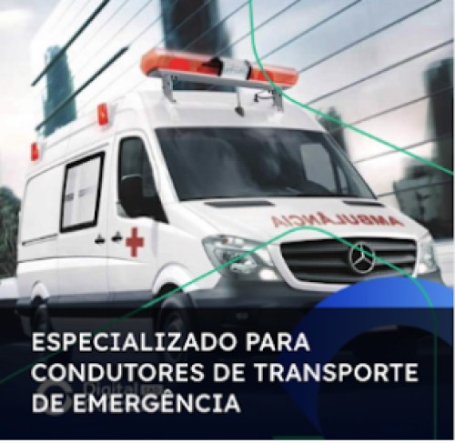 Especializado Para Condutores de Transporte de Emergência