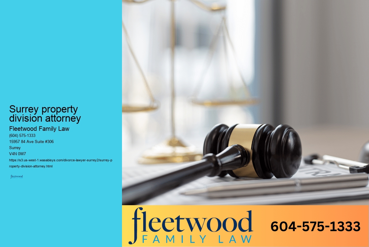 Surrey property division lawyer
