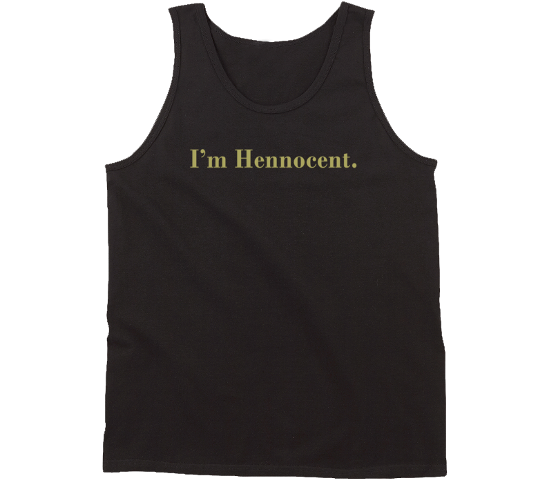 Im Hennocent Funny Alcohol Mashup Party Tanktop