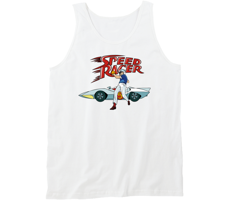 Speed Racer 60s Japanese Tv Cartoon Fan Tanktop