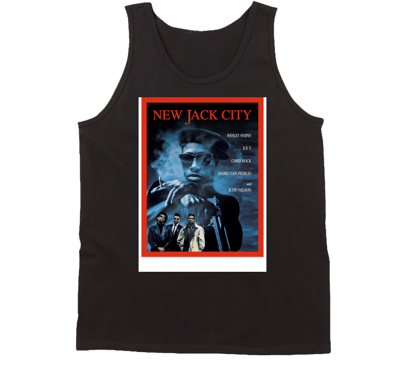New Jack City Movie Poster 90s Action Gangster Movie Fan Tanktop