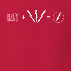 Big Bang Theory Sheldon Red Flash Equation Shirt