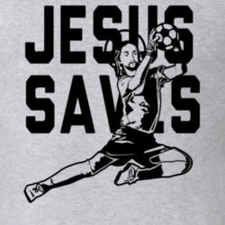 Jesus Saves Funny Novelty T Shirt