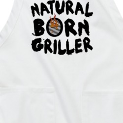Natural Born Griller Funny Novelty Apron