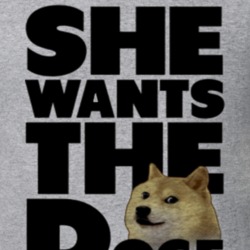 She Wants the Doge Funny T-Shirt