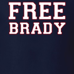 Free Brady Support Patriots Football T Shirt