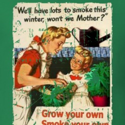 Grow Your Own Funny Vintage Marijuana Weed 420 T Shirt