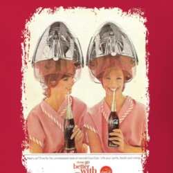 Things Go Better With Coke Funny Retro Coca Cola Ad T Shirt
