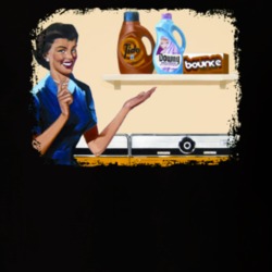 Tide Downy Bounce Funny Retro Laundry Ad T Shirt