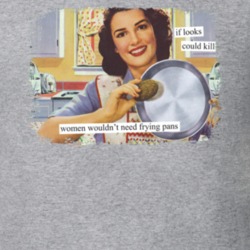 If Looks Could Kill Funny Vintage Retro Ad T Shirt