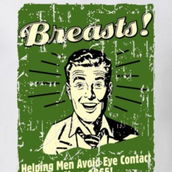 Breasts 1865 Funny Vintage Retro Ad T Shirt