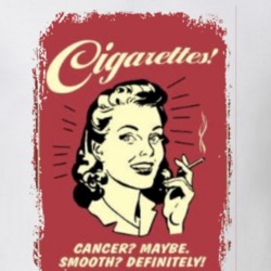 Cigarettes Vintage Retro Ad T Shirt