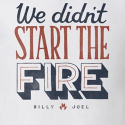 The Fire Billy Joel T Shirt