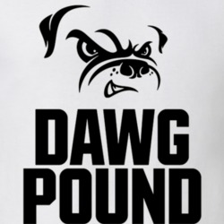 Dawg Pound Cleveland Browns Football T Shirt