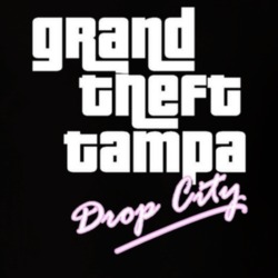Grand Theft Tampa Drop City Twitter T Shirt