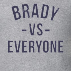 Brady vs Everyone Patriots Football T Shirt