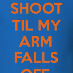 Shoot Til My Arm Falls Off Kevin Durant T Shirt