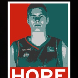 Kristaps Porzingis Hope Poster Parody New York Basketball Draft 2015 S