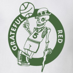 Grateful Red Popular Basketball T Shirt