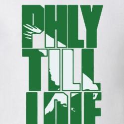 PHLY Till I Die Philadelphia Football T Shirt