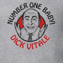 Dick Vitale Dickie V Number One Baby Sportscaster Basketball T Shirt