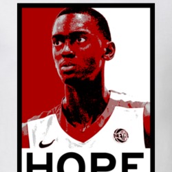 Bobby Portis Hope Poster Parody Chicago Basketball Draft 2015 Sports T